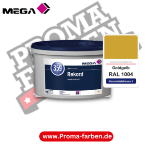 MEGA 359 Rekord RAL 1004 Goldgelb – Innenfarbe matt Klasse 3
