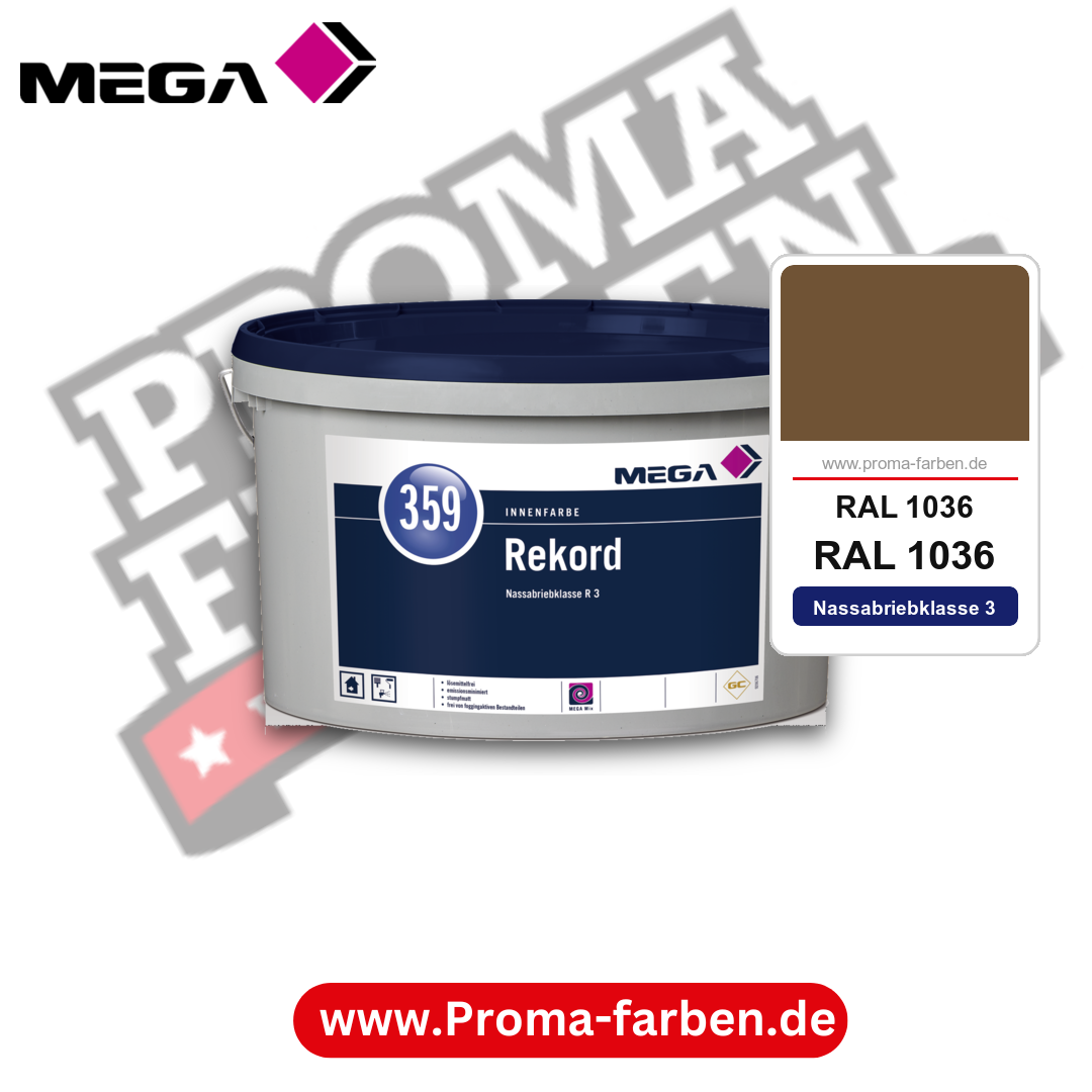 MEGA 359 Rekord RAL 1036 RAL 1036 – Innenfarbe matt Klasse 3