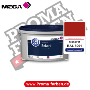 MEGA 359 Rekord RAL 3001 Signalrot – Innenfarbe matt Klasse 3