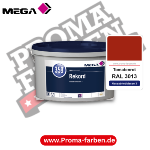 MEGA 359 Rekord RAL 3013 Tomatenrot – Innenfarbe matt Klasse 3