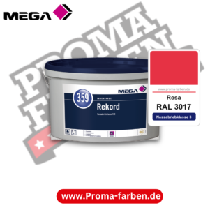 MEGA 359 Rekord RAL 3017 Rosa – Innenfarbe matt Klasse 3
