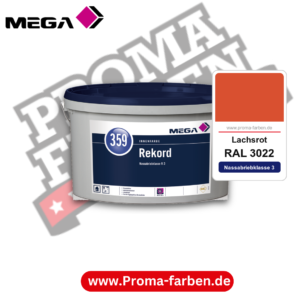 MEGA 359 Rekord RAL 3022 Lachsrot – Innenfarbe matt Klasse 3