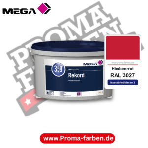 MEGA 359 Rekord RAL 3027 Himbeerrot – Innenfarbe matt Klasse 3