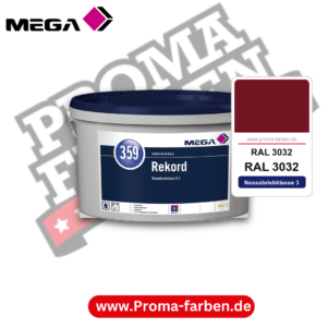 MEGA 359 Rekord RAL 3032 RAL 3032 – Innenfarbe matt Klasse 3