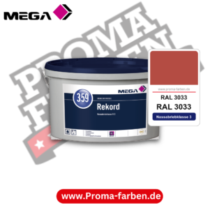 MEGA 359 Rekord RAL 3033 RAL 3033 – Innenfarbe matt Klasse 3