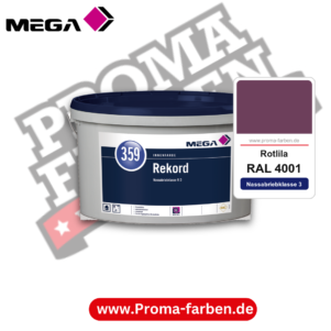 MEGA 359 Rekord RAL 4001 Rotlila – Innenfarbe matt Klasse 3