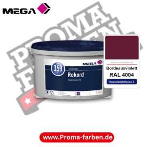 MEGA 359 Rekord RAL 4004 Bordeauxviolett – Innenfarbe matt Klasse 3