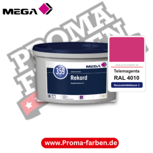 MEGA 359 Rekord RAL 4010 Telemagenta – Innenfarbe matt Klasse 3