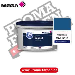 MEGA 359 Rekord RAL 5019 Capriblau – Innenfarbe matt Klasse 3