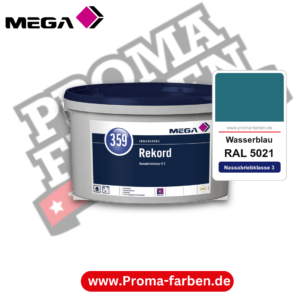 MEGA 359 Rekord RAL 5021 Wasserblau – Innenfarbe matt Klasse 3