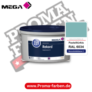 MEGA 359 Rekord RAL 6034 Pastelltürkis – Innenfarbe matt Klasse 3