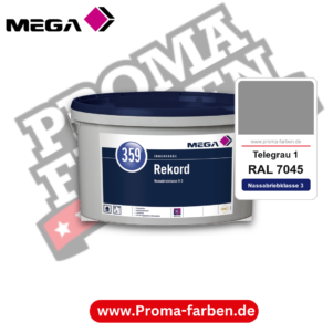 MEGA 359 Rekord RAL 7045 Telegrau 1 – Innenfarbe matt Klasse 3