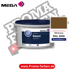 MEGA 359 Rekord RAL 8008 Olivbraun – Innenfarbe matt Klasse 3