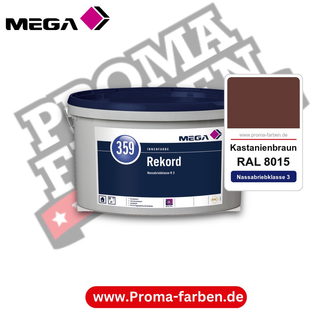 MEGA 359 Rekord RAL 8015 Kastanienbraun – Innenfarbe matt Klasse 3