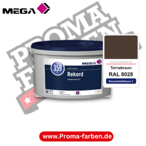 MEGA 359 Rekord RAL 8028 Terrabraun – Innenfarbe matt Klasse 3