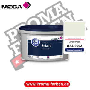 MEGA 359 Rekord RAL 9002 Grauweiß – Innenfarbe matt Klasse 3