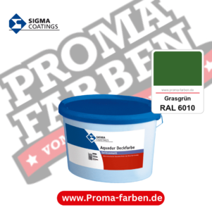 SIGMA Aquadur Deckfarbe RAL 6010 Grasgrün