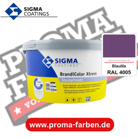 SIGMA Brandicolor Xtrem kaufen bei Proma Farben RAL 4005 Blaulila