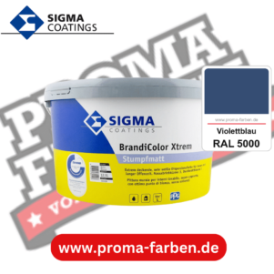 SIGMA Brandicolor Xtrem kaufen bei Proma Farben RAL 5000 Violettblau