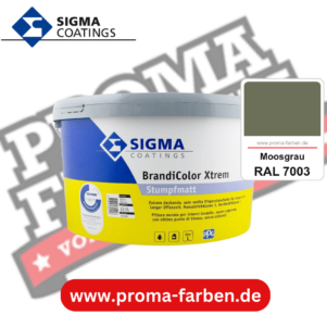 SIGMA Brandicolor Xtrem kaufen bei Proma Farben RAL 7003 Moosgrau