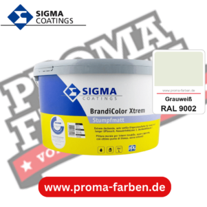 SIGMA Brandicolor Xtrem kaufen bei Proma Farben RAL 9002 Grauweiß