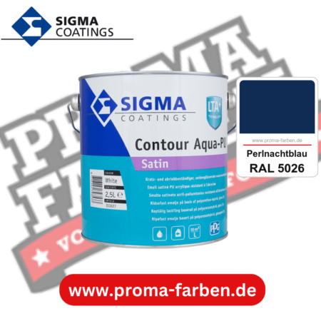 SIGMA Contour Aqua-PU Gloss kaufen bei Proma Farben RAL 5026 Perlnachtblau