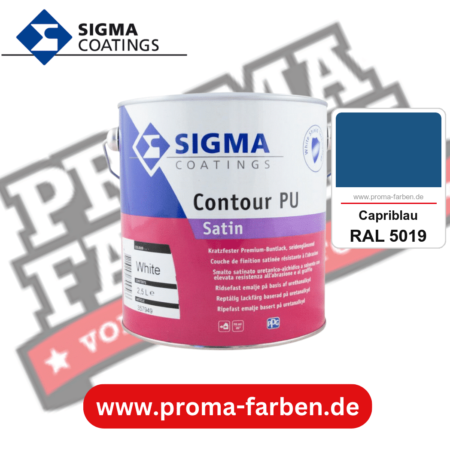 SIGMA Contour Protect PU Satin kaufen bei Proma Farben RAL 5019 Capriblau