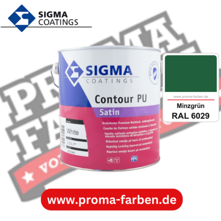 SIGMA Contour Protect PU Satin kaufen bei Proma Farben RAL 6029 Minzgrün