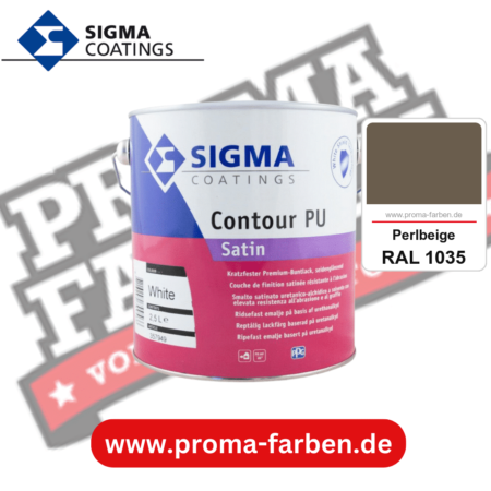 SIGMA Contour PU Matt kaufen bei Proma Farben RAL 1035 Perlbeige