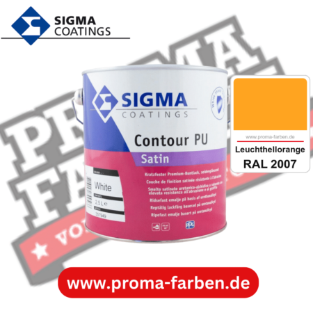SIGMA Contour PU Matt kaufen bei Proma Farben RAL 2007 Leuchthellorange
