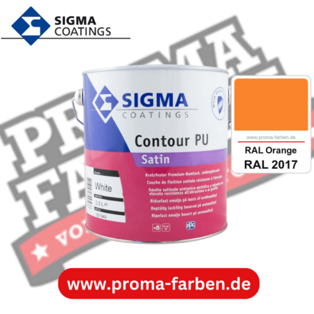 SIGMA Contour PU Matt kaufen bei Proma Farben RAL 2017 RAL Orange