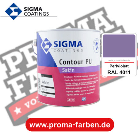 SIGMA Contour PU Matt kaufen bei Proma Farben RAL 4011 Perlviolett