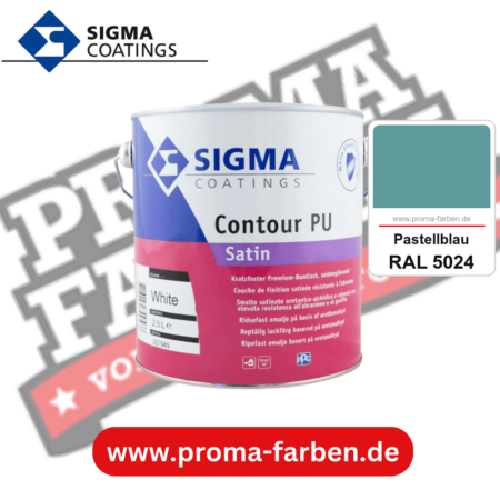 SIGMA Contour PU Matt kaufen bei Proma Farben RAL 5024 Pastellblau