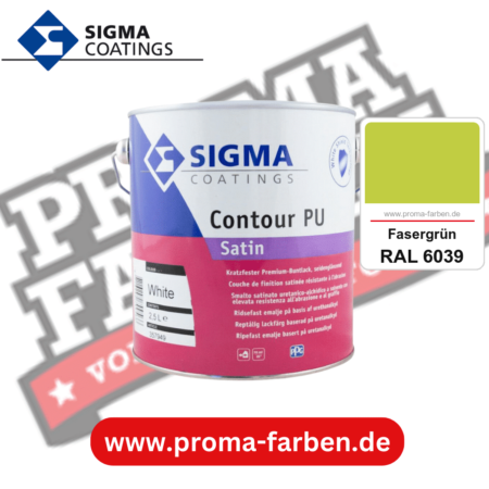 SIGMA Contour PU Matt kaufen bei Proma Farben RAL 6039 Fasergrün