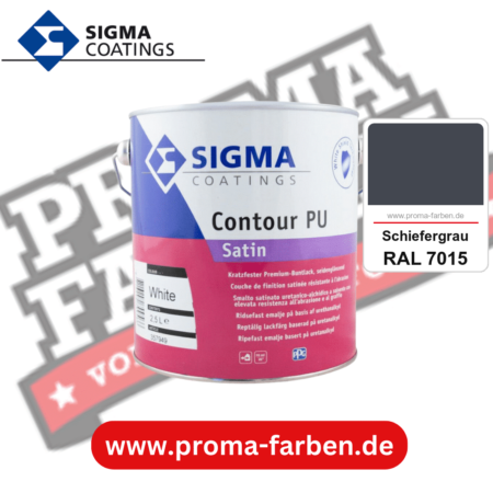 SIGMA Contour PU Matt kaufen bei Proma Farben RAL 7015 Schiefergrau