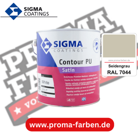 SIGMA Contour PU Matt kaufen bei Proma Farben RAL 7044 Seidengrau