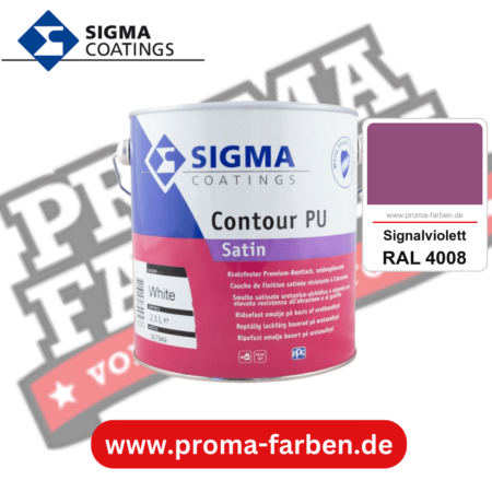 SIGMA Contour PU Satin kaufen bei Proma Farben RAL 4008 Signalviolett