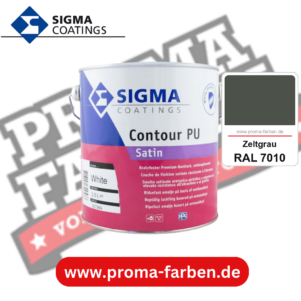 SIGMA Contour PU Satin RAL 7010 Zeltgrau