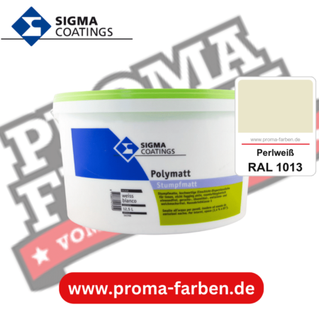 SIGMA Dekomatt Pro kaufen bei Proma Farben RAL 1013 Perlweiß