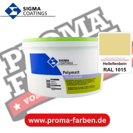 SIGMA Dekomatt Pro kaufen bei Proma Farben RAL 1015 Hellelfenbein