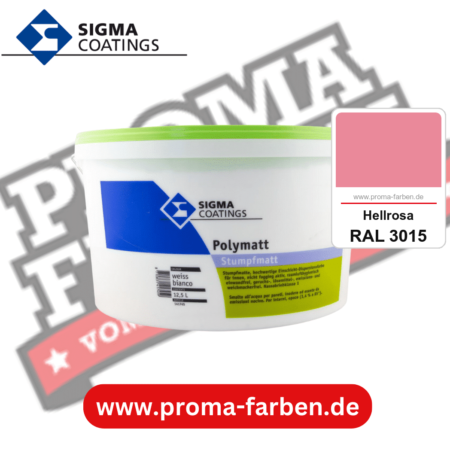 SIGMA Dekomatt Pro kaufen bei Proma Farben RAL 3015 Hellrosa