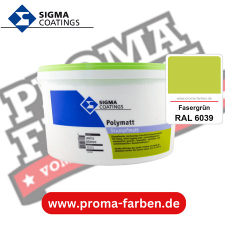 SIGMA Dekomatt Pro kaufen bei Proma Farben RAL 6039 Fasergrün