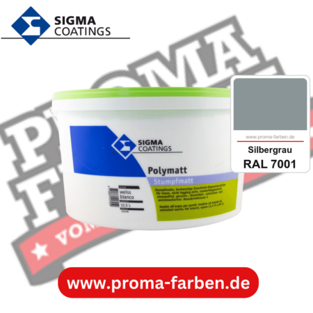 SIGMA Dekomatt Pro kaufen bei Proma Farben RAL 7001 Silbergrau