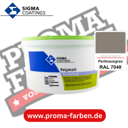 SIGMA Dekomatt Pro kaufen bei Proma Farben RAL 7048 Perlmausgrau