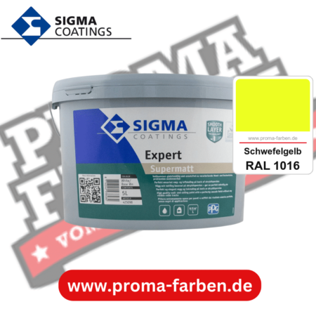 SIGMA Expert kaufen bei Proma Farben RAL 1016 Schwefelgelb