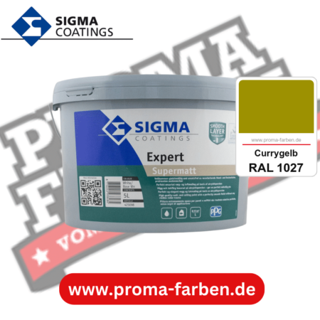 SIGMA Expert kaufen bei Proma Farben RAL 1027 Currygelb