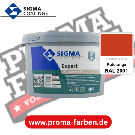 SIGMA Expert kaufen bei Proma Farben RAL 2001 Rotorange