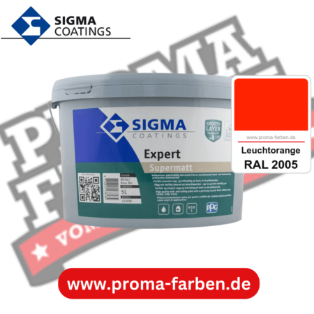 SIGMA Expert kaufen bei Proma Farben RAL 2005 Leuchtorange