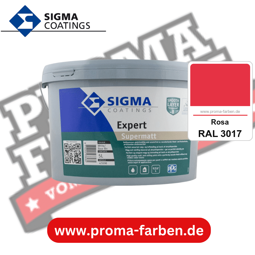 SIGMA Expert kaufen bei Proma Farben RAL 3017 Rosa