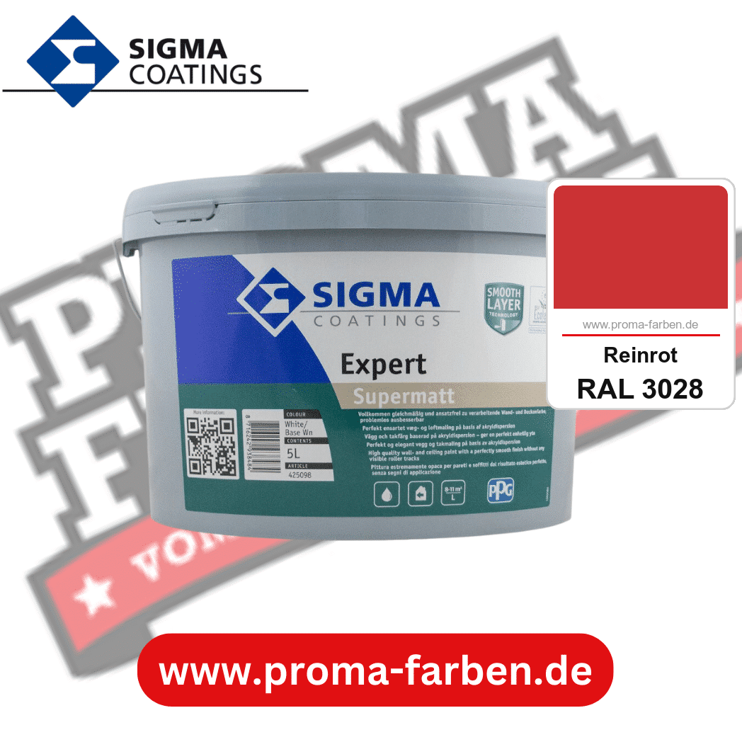 SIGMA Expert kaufen bei Proma Farben RAL 3028 Reinrot